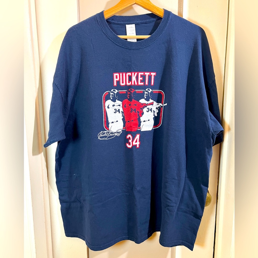 Kirby Puckett Vintage XXL Tee